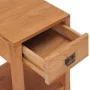 Mesita de noche de madera maciza de teca 35x35x50 cm de vidaXL, Mesitas de noche - Ref: Foro24-287231, Precio: 109,64 €, Desc...