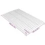 Somier de láminas con 24 listones 120x200 cm de , Camas y somieres - Ref: Foro24-340079, Precio: 52,50 €, Descuento: %