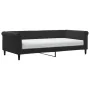 Sofa bed with black velvet mattress 100x200 cm by , Beds and slatted bases - Ref: Foro24-3197758, Price: 371,77 €, Discount: %