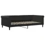 Sofa bed with black velvet mattress 100x200 cm by , Beds and slatted bases - Ref: Foro24-3197758, Price: 371,77 €, Discount: %