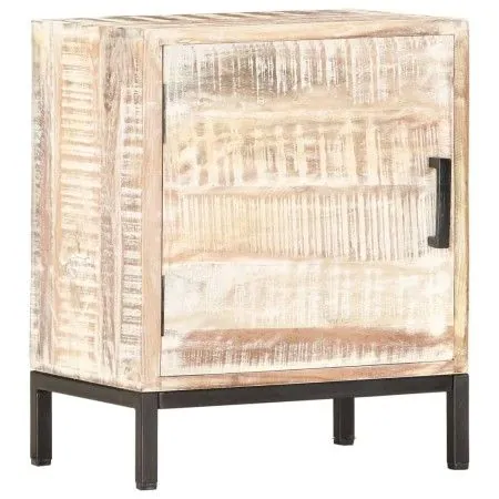 Solid acacia wood bedside table 40x30x50 cm by vidaXL, Nightstands - Ref: Foro24-287330, Price: 91,67 €, Discount: %