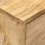 Mesita de noche de madera maciza de mango 40x35x55 cm de vidaXL, Mesitas de noche - Ref: Foro24-286464, Precio: 130,51 €, Des...