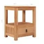 Solid mango wood bedside table 40x30x50 cm by vidaXL, Nightstands - Ref: Foro24-287228, Price: 106,42 €, Discount: %