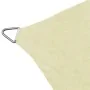 Rectangular HDPE sail awning 4x6 m cream by , Umbrellas - Ref: Foro24-42289, Price: 52,90 €, Discount: %