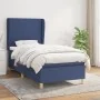 Box spring bed with blue fabric mattress 80x200 cm by , Beds and slatted bases - Ref: Foro24-3128323, Price: 342,56 €, Discou...
