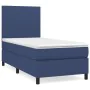 Boxspringbett mit blauer Stoffmatratze 80x200 cm von , Betten und Lattenroste - Ref: Foro24-3141575, Preis: 354,19 €, Rabatt: %
