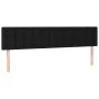 Box spring bed with black fabric mattress 160x200 cm by , Beds and slatted bases - Ref: Foro24-3130603, Price: 489,75 €, Disc...