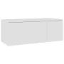 Weißer TV-Schrank aus Sperrholz, 80 x 34 x 30 cm von vidaXL, TV-Möbel - Ref: Foro24-801859, Preis: 60,14 €, Rabatt: %