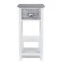 Gray and white 1-drawer bedside table by vidaXL, Nightstands - Ref: Foro24-242038, Price: 49,57 €, Discount: %