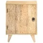 Solid mango wood carved bedside table 40x30x50 cm by vidaXL, Nightstands - Ref: Foro24-320232, Price: 124,93 €, Discount: %