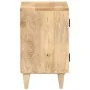 Solid mango wood carved bedside table 40x30x50 cm by vidaXL, Nightstands - Ref: Foro24-320232, Price: 124,93 €, Discount: %