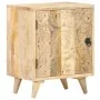 Solid mango wood carved bedside table 40x30x50 cm by vidaXL, Nightstands - Ref: Foro24-320232, Price: 124,93 €, Discount: %