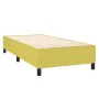 Box spring bed frame green fabric 90x200 cm by , Beds and slatted bases - Ref: Foro24-3120837, Price: 72,70 €, Discount: %