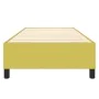 Box spring bed frame green fabric 90x200 cm by , Beds and slatted bases - Ref: Foro24-3120837, Price: 72,70 €, Discount: %