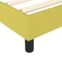Box spring bed frame green fabric 90x200 cm by , Beds and slatted bases - Ref: Foro24-3120837, Price: 72,70 €, Discount: %