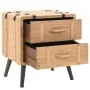 Nachttisch aus massivem Tannenholz 50x35x57 cm von vidaXL, Nachttische - Ref: Foro24-245771, Preis: 122,78 €, Rabatt: %