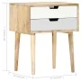Mesita de noche de madera maciza de mango 47x35x59 cm de vidaXL, Mesitas de noche - Ref: Foro24-286481, Precio: 75,46 €, Desc...