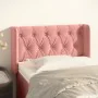 Rosa Samtkopfteil 83x16x78/88 cm von , Kopf- und Fußteile - Ref: Foro24-3119139, Preis: 59,86 €, Rabatt: %