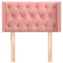 Rosa Samtkopfteil 83x16x78/88 cm von , Kopf- und Fußteile - Ref: Foro24-3119139, Preis: 59,86 €, Rabatt: %