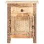 Rough mango wood bedside table 40x30x50 cm by vidaXL, Nightstands - Ref: Foro24-320234, Price: 149,92 €, Discount: %