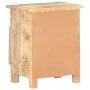 Rough mango wood bedside table 40x30x50 cm by vidaXL, Nightstands - Ref: Foro24-320234, Price: 149,92 €, Discount: %