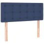 Boxspringbett mit blauer Stoffmatratze 90x190 cm von , Betten und Lattenroste - Ref: Foro24-3130559, Preis: 312,69 €, Rabatt: %