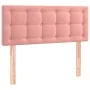 Cama box spring con colchón terciopelo rosa 90x200 cm de , Camas y somieres - Ref: Foro24-3131182, Precio: 298,93 €, Descuent...
