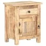 Rough mango wood bedside table 40x30x50 cm by vidaXL, Nightstands - Ref: Foro24-320234, Price: 149,92 €, Discount: %