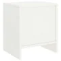 Solid white mango wood bedside table 35x30x40 cm by vidaXL, Nightstands - Ref: Foro24-322234, Price: 34,51 €, Discount: %