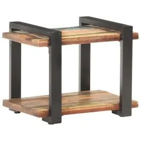 Nachttisch aus recyceltem Massivholz, 50 x 40 x 40 cm von vidaXL, Nachttische - Ref: Foro24-320491, Preis: 68,17 €, Rabatt: %