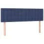 Boxspringbett mit blauer Stoffmatratze 140x190 cm von , Betten und Lattenroste - Ref: Foro24-3130031, Preis: 458,77 €, Rabatt: %