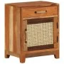 Nachttisch aus recyceltem Massivholz, 40 x 30 x 50 cm von vidaXL, Nachttische - Ref: Foro24-288094, Preis: 118,60 €, Rabatt: %