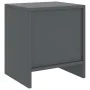 Nachttische 2 Stück dunkelgraues Kiefernholz 35x30x40 cm von vidaXL, Nachttische - Ref: Foro24-322244, Preis: 39,83 €, Rabatt: %
