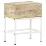 Mesita de noche de madera maciza de mango 40x30x50 cm de vidaXL, Mesitas de noche - Ref: Foro24-320920, Precio: 65,80 €, Desc...