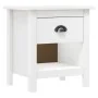 Bedside tables 2 pcs Hill solid pine wood 46x35x49.5 cm by vidaXL, Nightstands - Ref: Foro24-288968, Price: 83,74 €, Discount: %