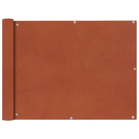 Toldo para balcón tela oxford 90x400 cm terracota de vidaXL, Sombrillas - Ref: Foro24-42330, Precio: 21,88 €, Descuento: %