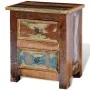 Nightstand with 2 drawers solid recycled wood by vidaXL, Nightstands - Ref: Foro24-241643, Price: 168,61 €, Discount: %
