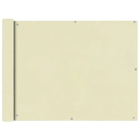 Balkonmarkise Oxfordstoff 90x400 cm creme von vidaXL, Sonnenschirme - Ref: Foro24-42338, Preis: 19,70 €, Rabatt: %