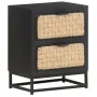 Nachttisch aus massivem Mangoholz, 40 x 30 x 50 cm von vidaXL, Nachttische - Ref: Foro24-323494, Preis: 102,31 €, Rabatt: %