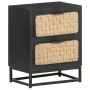 Nachttisch aus massivem Mangoholz, 40 x 30 x 50 cm von vidaXL, Nachttische - Ref: Foro24-323494, Preis: 102,31 €, Rabatt: %