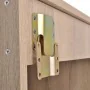 Conjunto de muebles de baño y lavabo 9 piezas beige de vidaXL, Muebles de baño - Ref: Foro24-272230, Precio: 363,19 €, Descue...