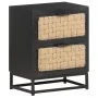 Nachttisch aus massivem Mangoholz, 40 x 30 x 50 cm von vidaXL, Nachttische - Ref: Foro24-323494, Preis: 102,31 €, Rabatt: %