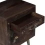Mesita de noche de madera maciza reciclada 40x30x50 cm de vidaXL, Mesitas de noche - Ref: Foro24-245916, Precio: 115,89 €, De...