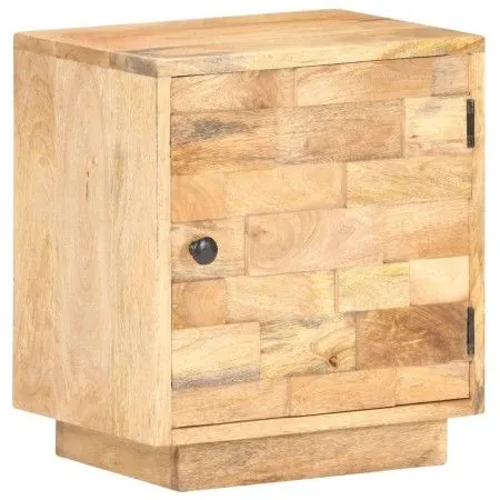 Nachttisch aus massivem Mangoholz, 40 x 30 x 45 cm von vidaXL, Nachttische - Ref: Foro24-320468, Preis: 69,77 €, Rabatt: %