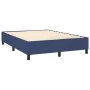 Boxspringbett mit blauer Stoffmatratze 140x190 cm von , Betten und Lattenroste - Ref: Foro24-3142095, Preis: 500,83 €, Rabatt: %