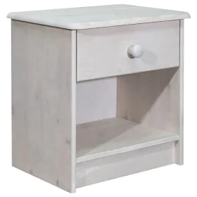 Solid pine wood bedside table 41x30x42 cm by vidaXL, Nightstands - Ref: Foro24-325533, Price: 37,90 €, Discount: %
