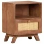 Nachttisch aus massivem Mangoholz, 40 x 30 x 50 cm von vidaXL, Nachttische - Ref: Foro24-323597, Preis: 85,06 €, Rabatt: %