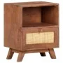 Nachttisch aus massivem Mangoholz, 40 x 30 x 50 cm von vidaXL, Nachttische - Ref: Foro24-323597, Preis: 85,06 €, Rabatt: %