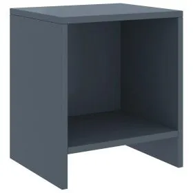 Solid light gray mango wood bedside table 35x30x40 cm by vidaXL, Nightstands - Ref: Foro24-322237, Price: 34,51 €, Discount: %