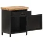 Solid rough mango wood bedside table 40x30x52 cm by vidaXL, Nightstands - Ref: Foro24-320664, Price: 100,67 €, Discount: %